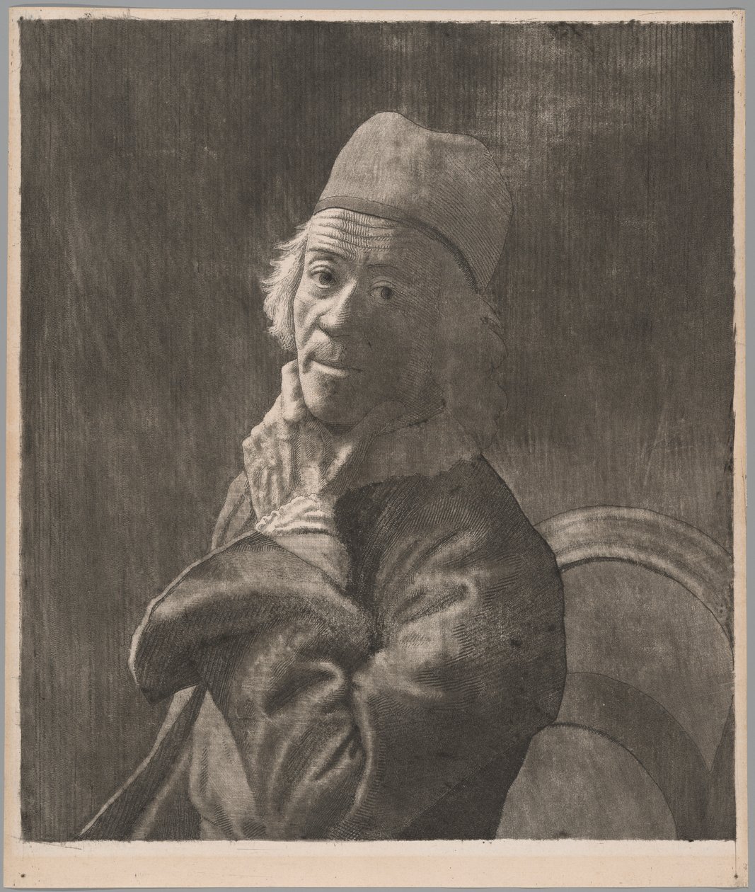 Het grote zelfportret door Jean-Étienne Liotard