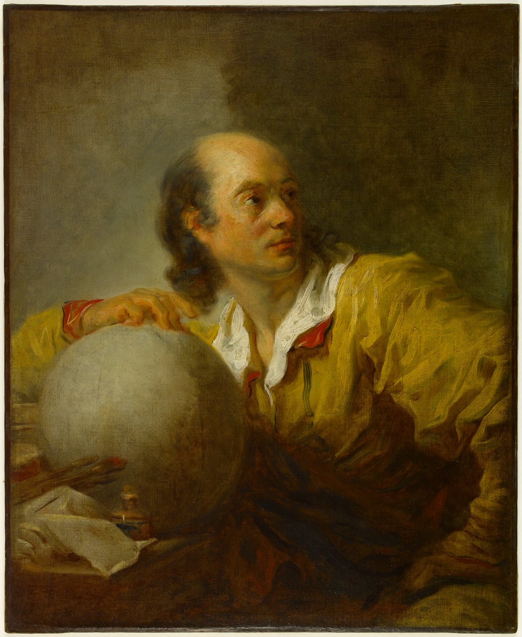 Jérôme de La Lande (1732-1807) door Jean-Honore Fragonard