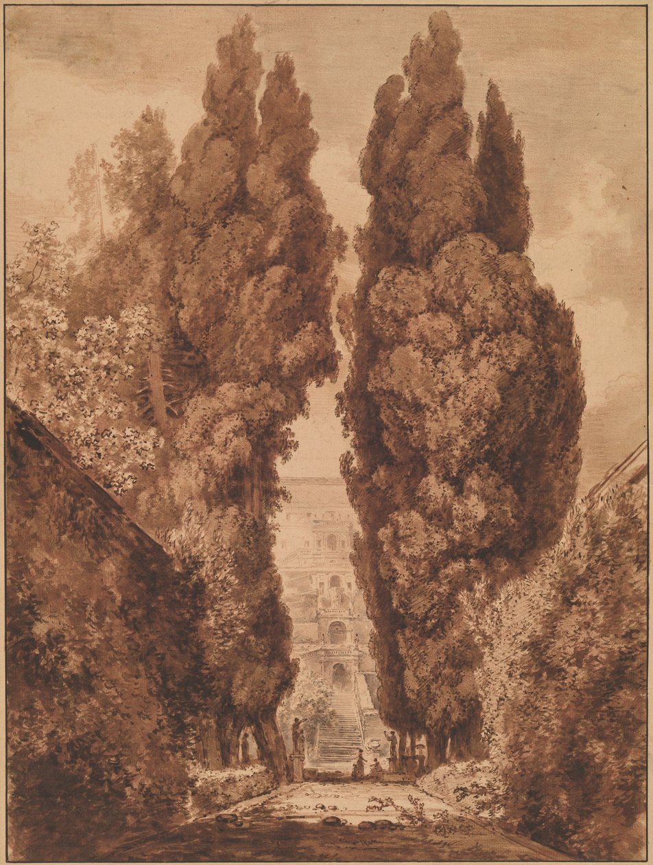 De Cypressenlaan in Villa d