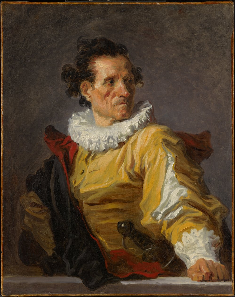 De krijger door Jean-Honore Fragonard