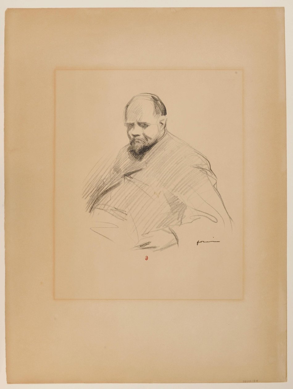 Ambroise Vollard door Jean-Louis Forain