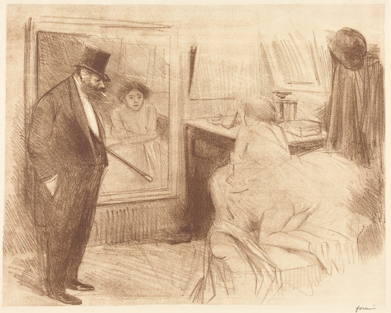 De kleedkamer van de danseres (2e plaat) (The Dancer