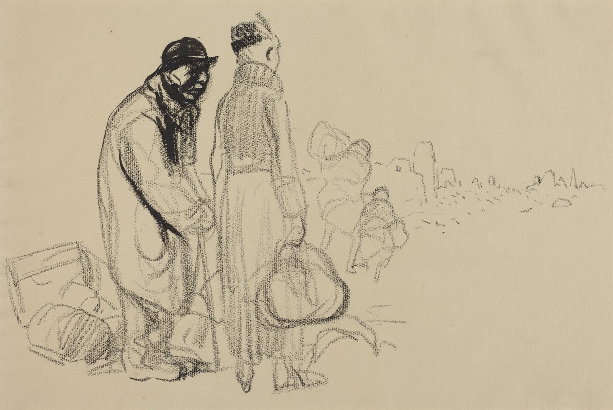 De terugkeer (The Return) door Jean-Louis Forain