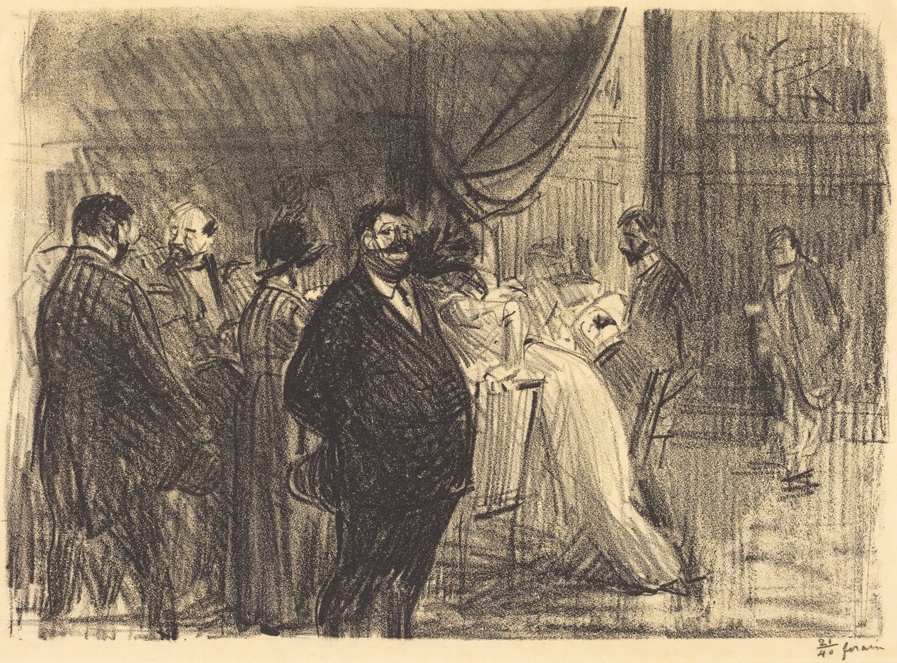 Gokzaal door Jean-Louis Forain