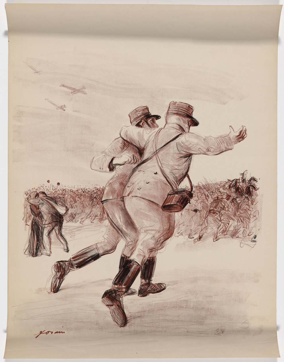 Dienen door Jean-Louis Forain