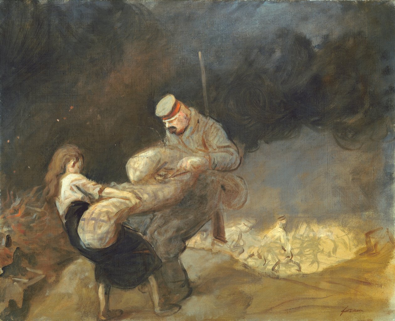 De aanvraag door Jean-Louis Forain