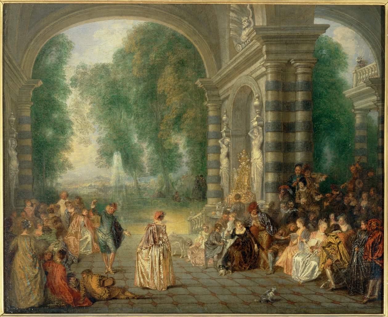  door Jean Antoine Watteau