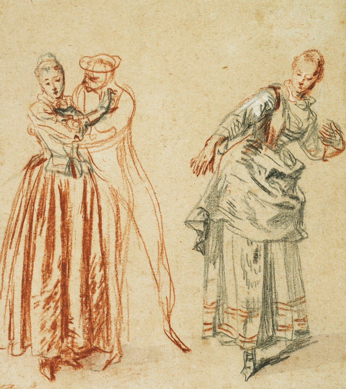 Een scène uit de commedia dell