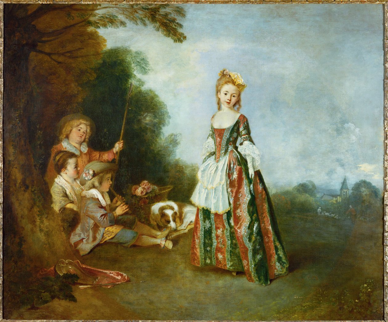  door Jean Antoine Watteau