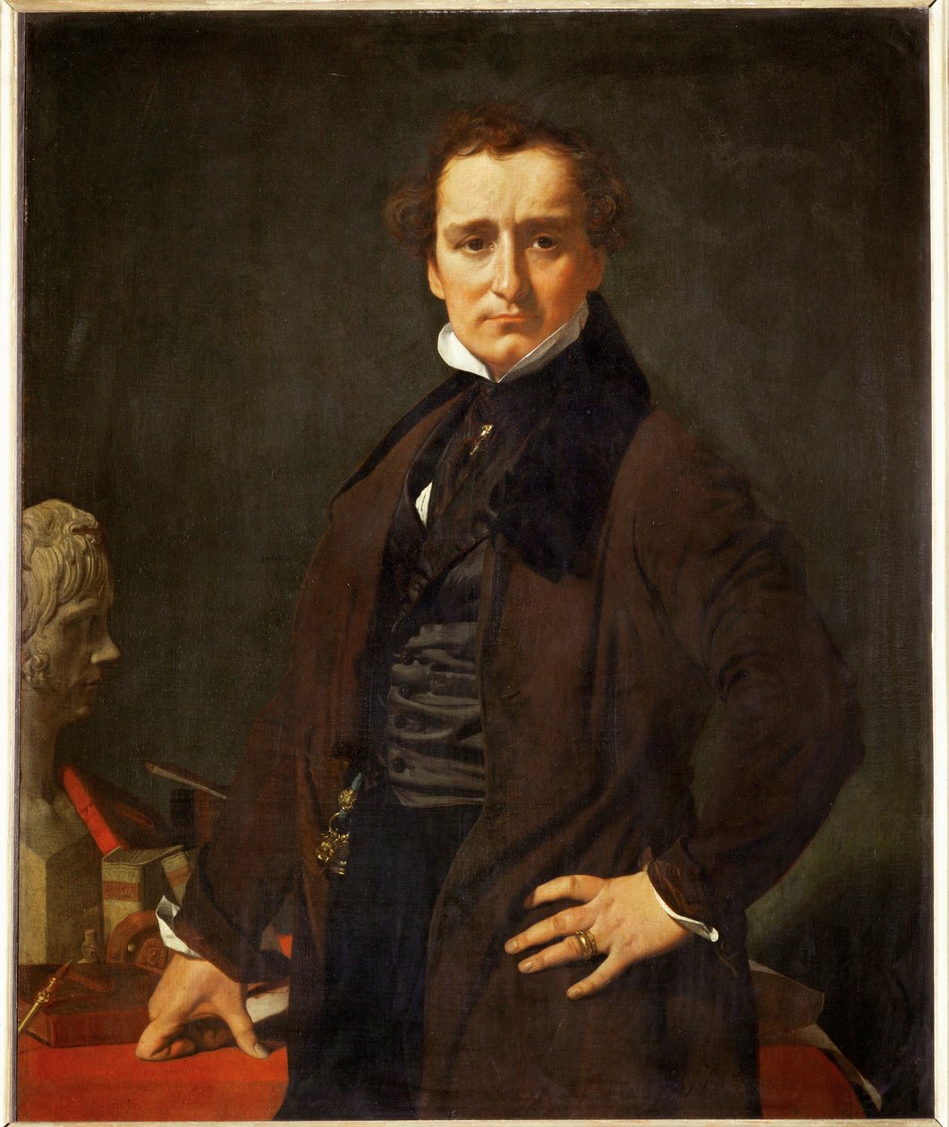 Lorenzo Bartolini, beeldhouwer ... door Jean Auguste Dominique Ingres