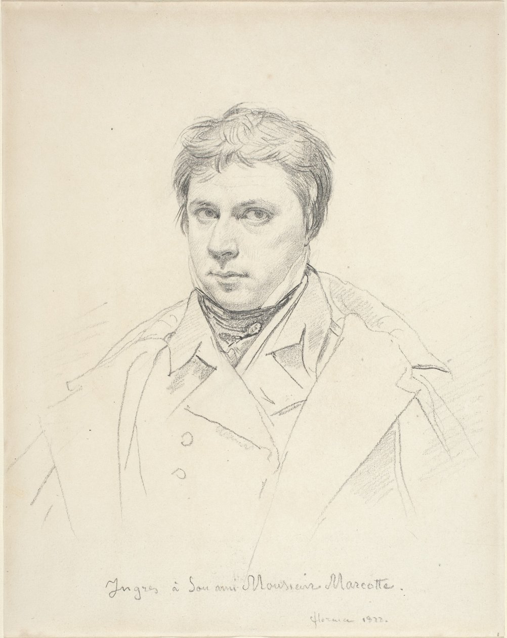 Zelfportret door Jean Auguste Dominique Ingres