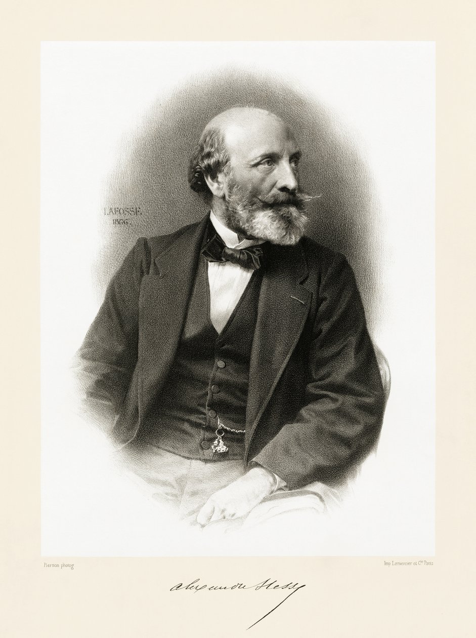 Alexandre Hesse, 1865-66 door Jean Baptiste Adolphe Lafosse
