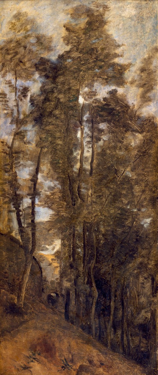 Herinnering aan de vestingwerken van Arras door Jean Baptiste Camille Corot