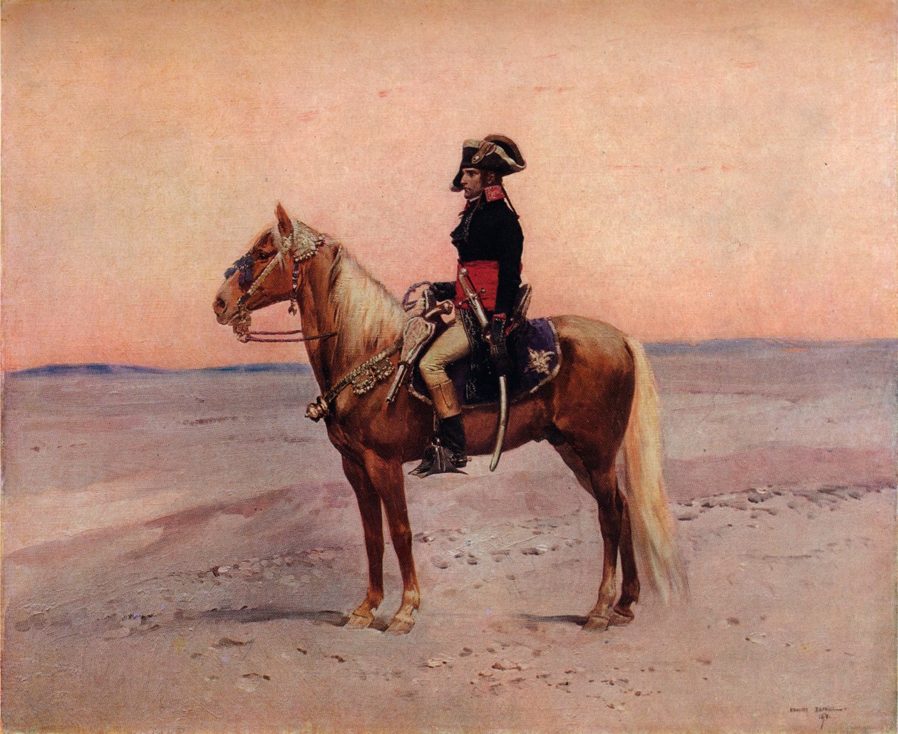 Napoleon in Egypte, 19e eeuw door Jean Baptiste Edouard Detaille