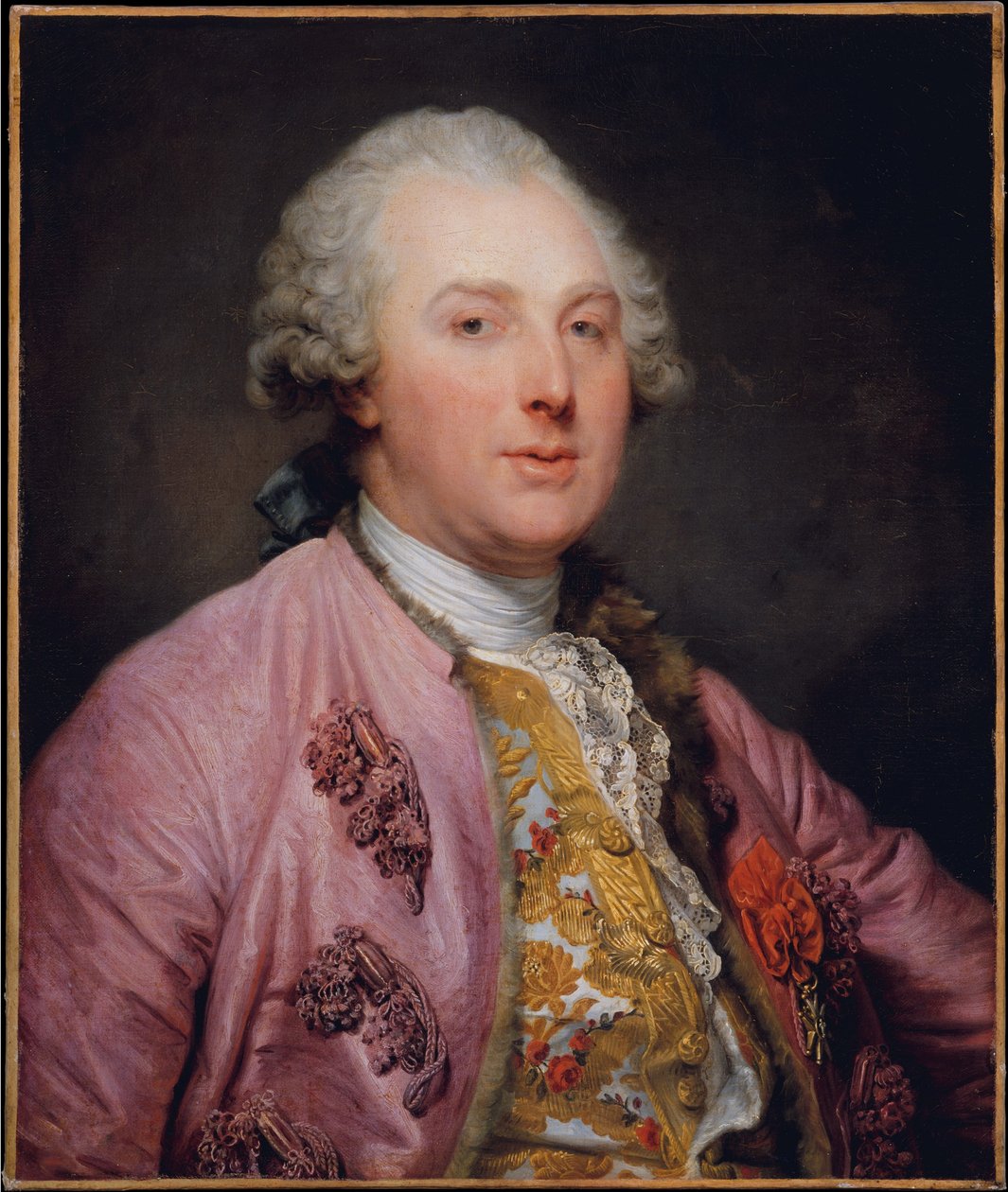 Charles Claude de Flahaut (1730-1809), graaf van Angiviller door Jean Baptiste Greuze