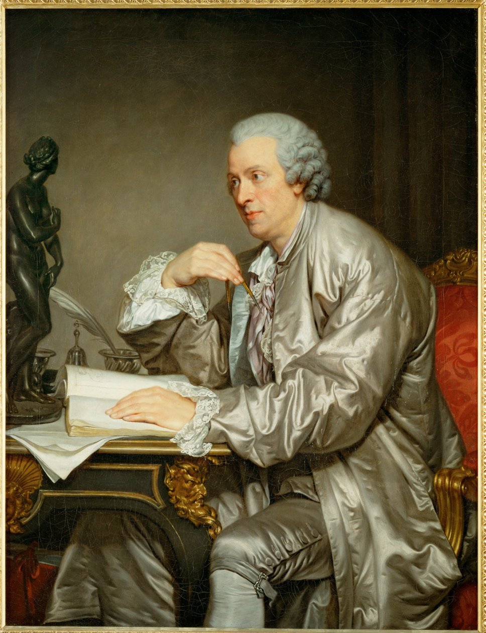 Claude Henri Watelet, Ontvanger-Generaal van Financiën ... door Jean Baptiste Greuze