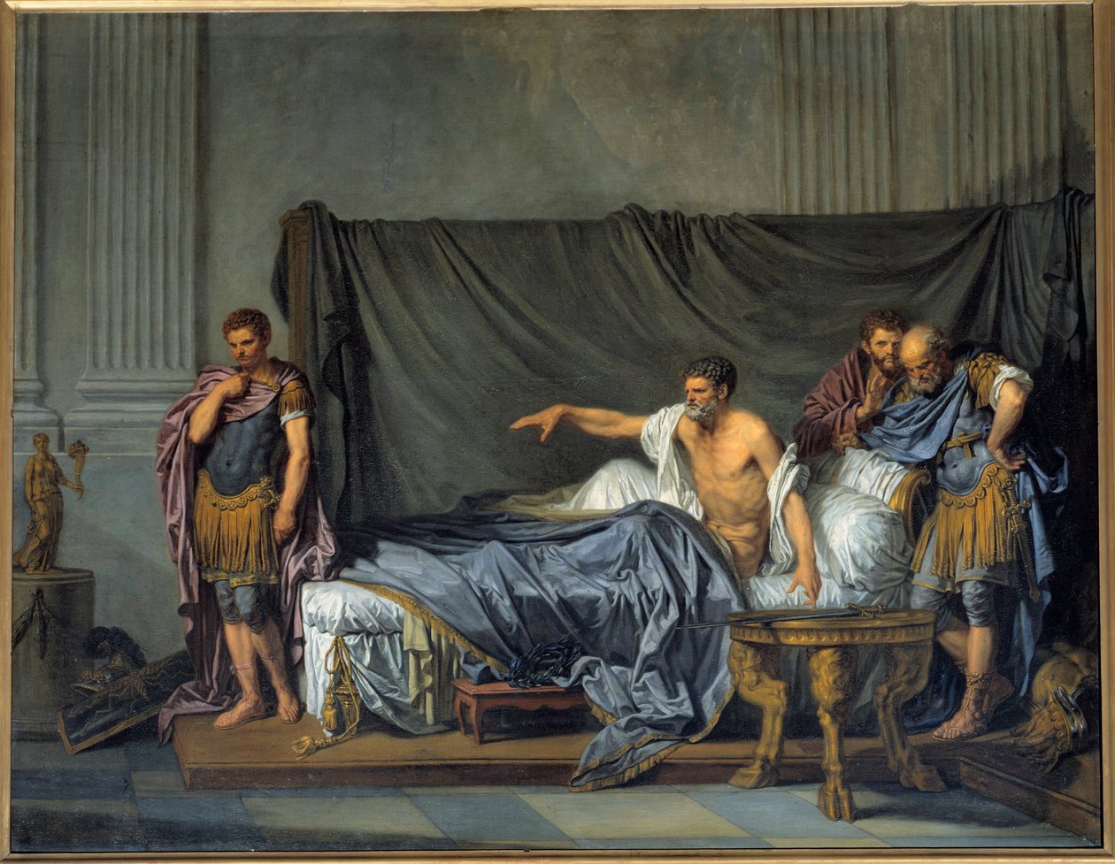 Keizer Septimius Severus door Jean Baptiste Greuze
