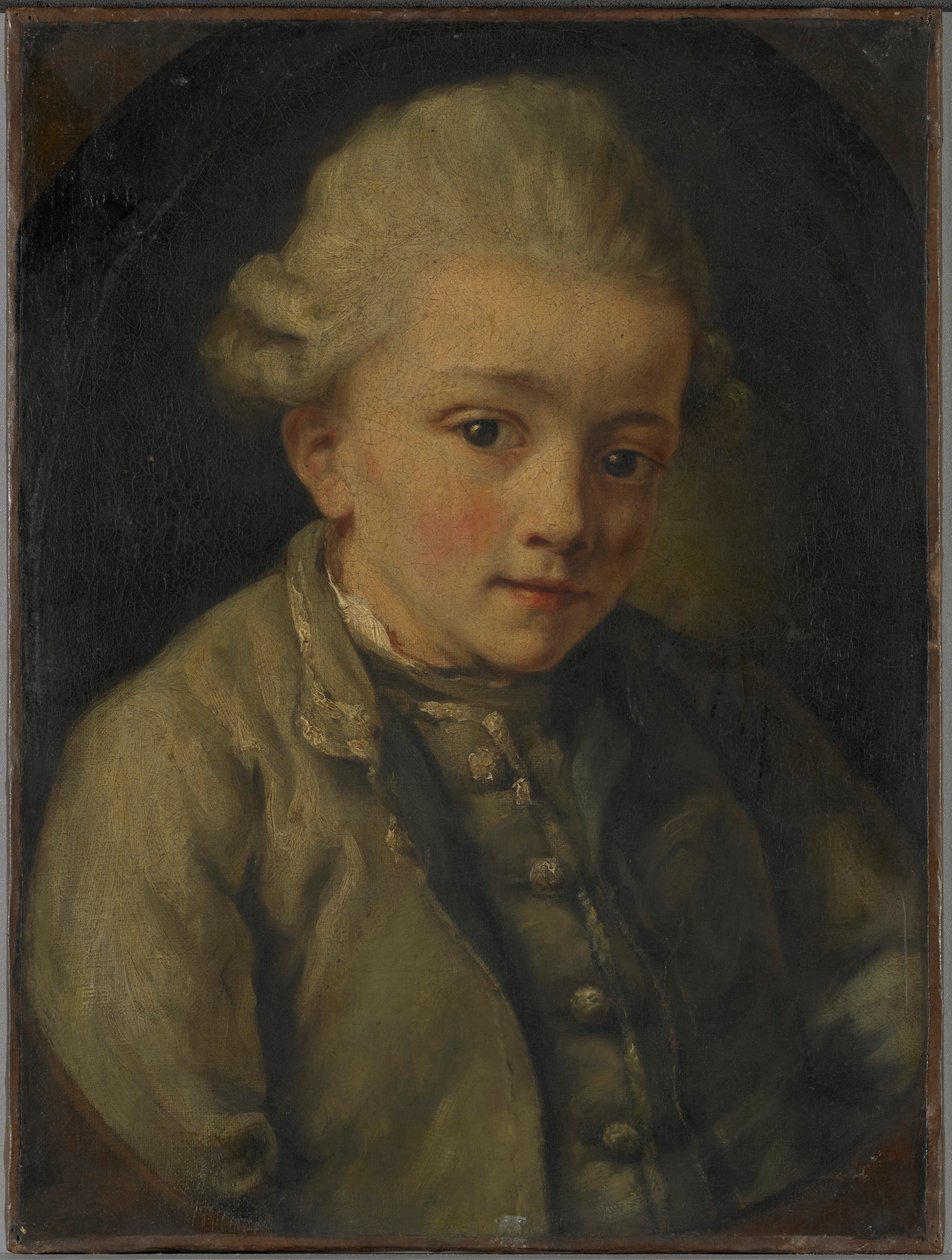 Mozart door Jean Baptiste Greuze