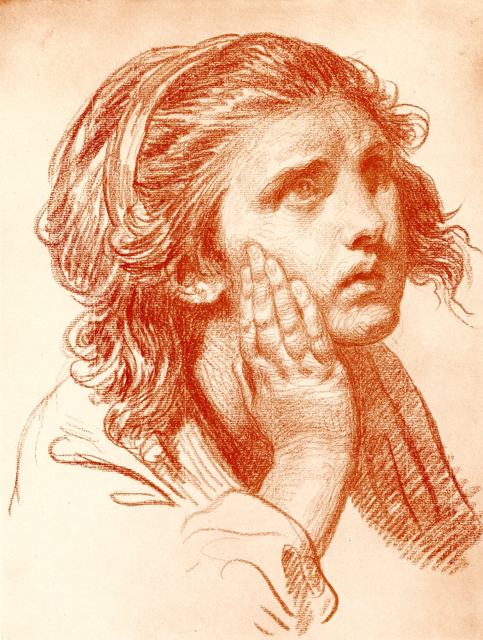 Onbekend beeld door Jean Baptiste Greuze