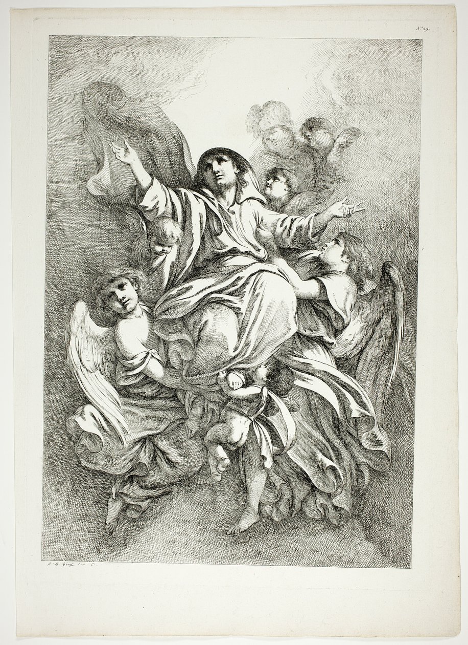 Plaat 29 van 38 uit Oeuvres de J. B. Huet door Jean Baptiste Huet
