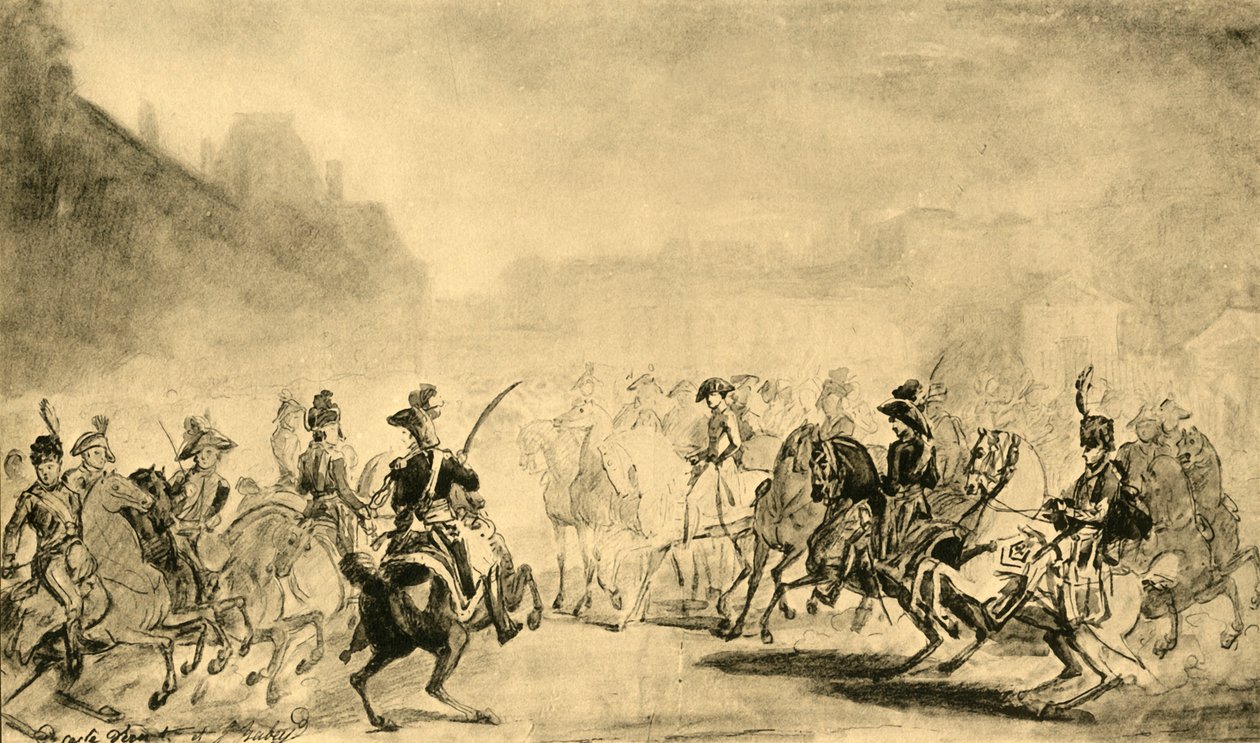 Revue du Quintidi door Jean Baptiste Isabey