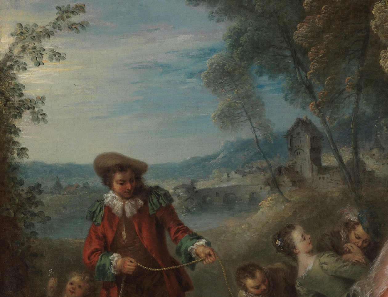 De Schommel door Jean Baptiste Joseph Pater