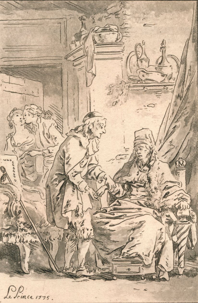 Le Toucher door Jean-Baptiste Le Prince