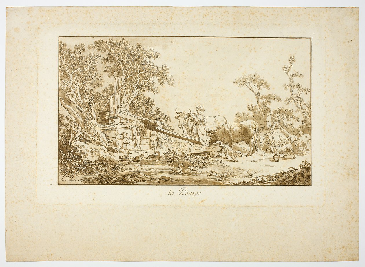 De Pomp door Jean Baptiste Le Prince