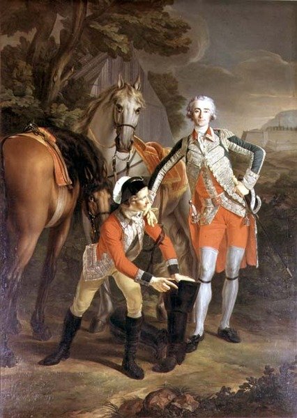 Portret van Charles Grant door Jean Baptiste Marie Pierre