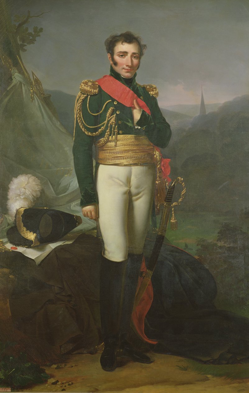 De Graaf van Suzannet, 1817 door Jean Baptiste Mauzaisse