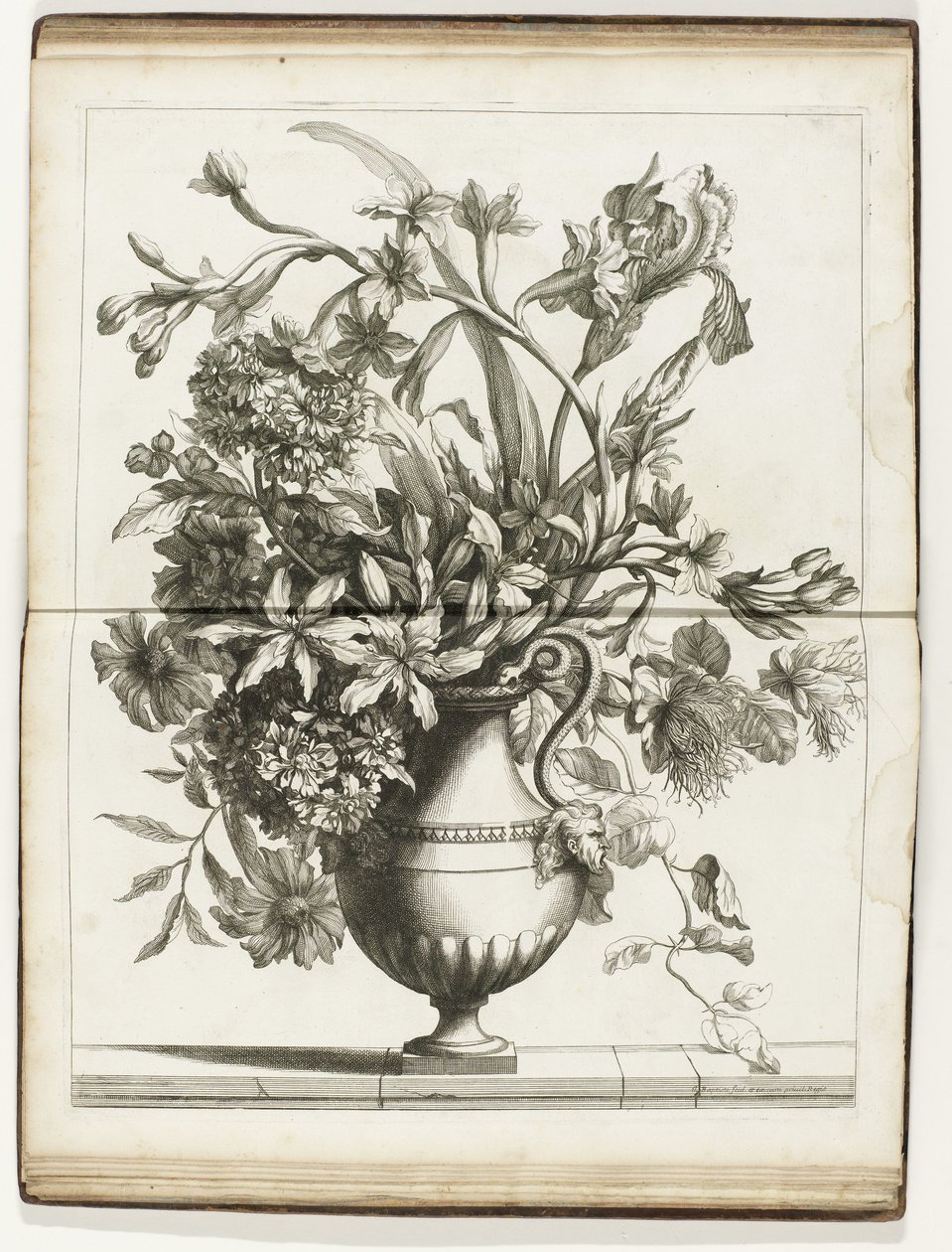 Bloemenvaas door Jean Baptiste Monnoyer