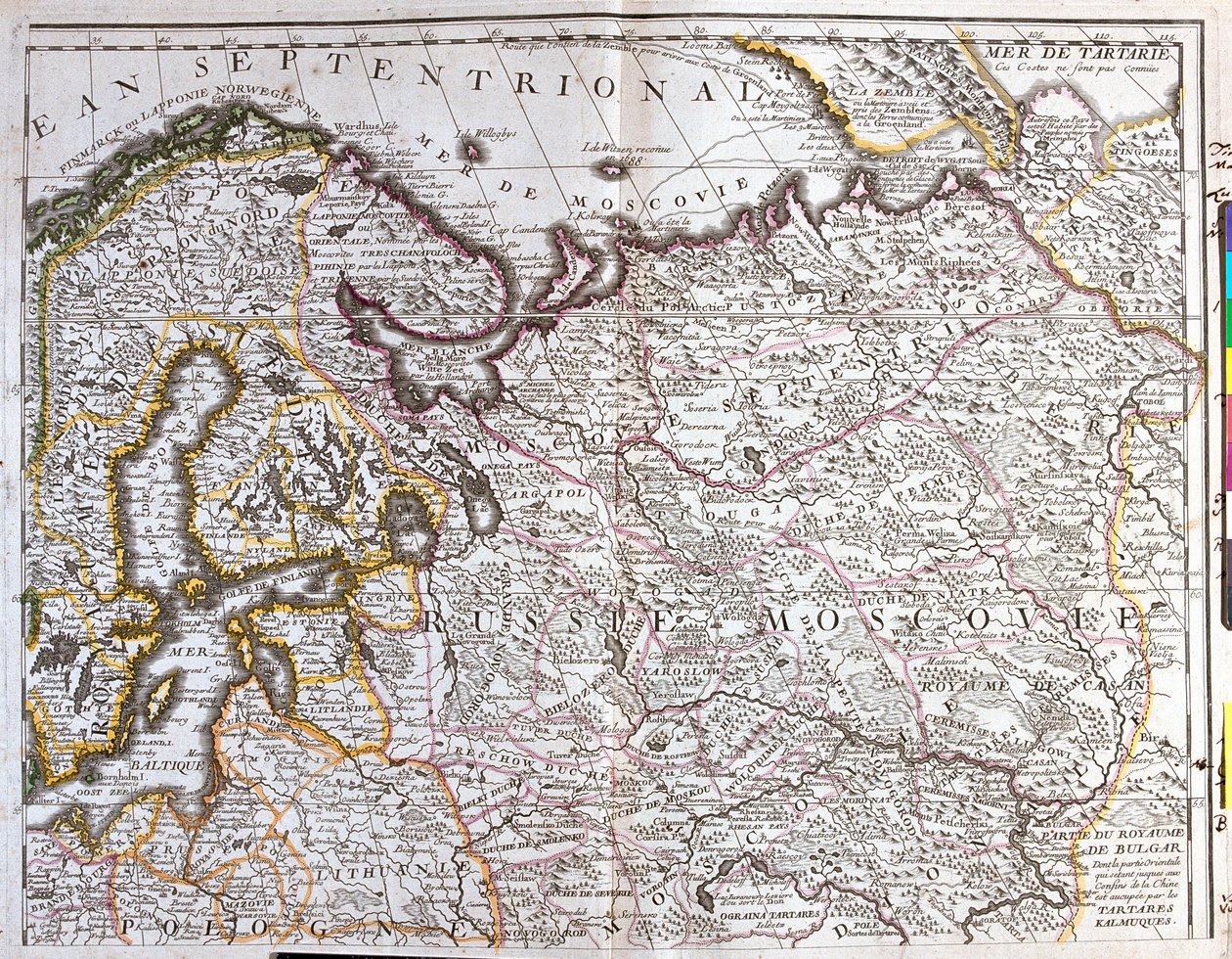 Finland, Noorwegen, Noord-Polen, Noord-Rusland door Jean-Baptiste Nolin