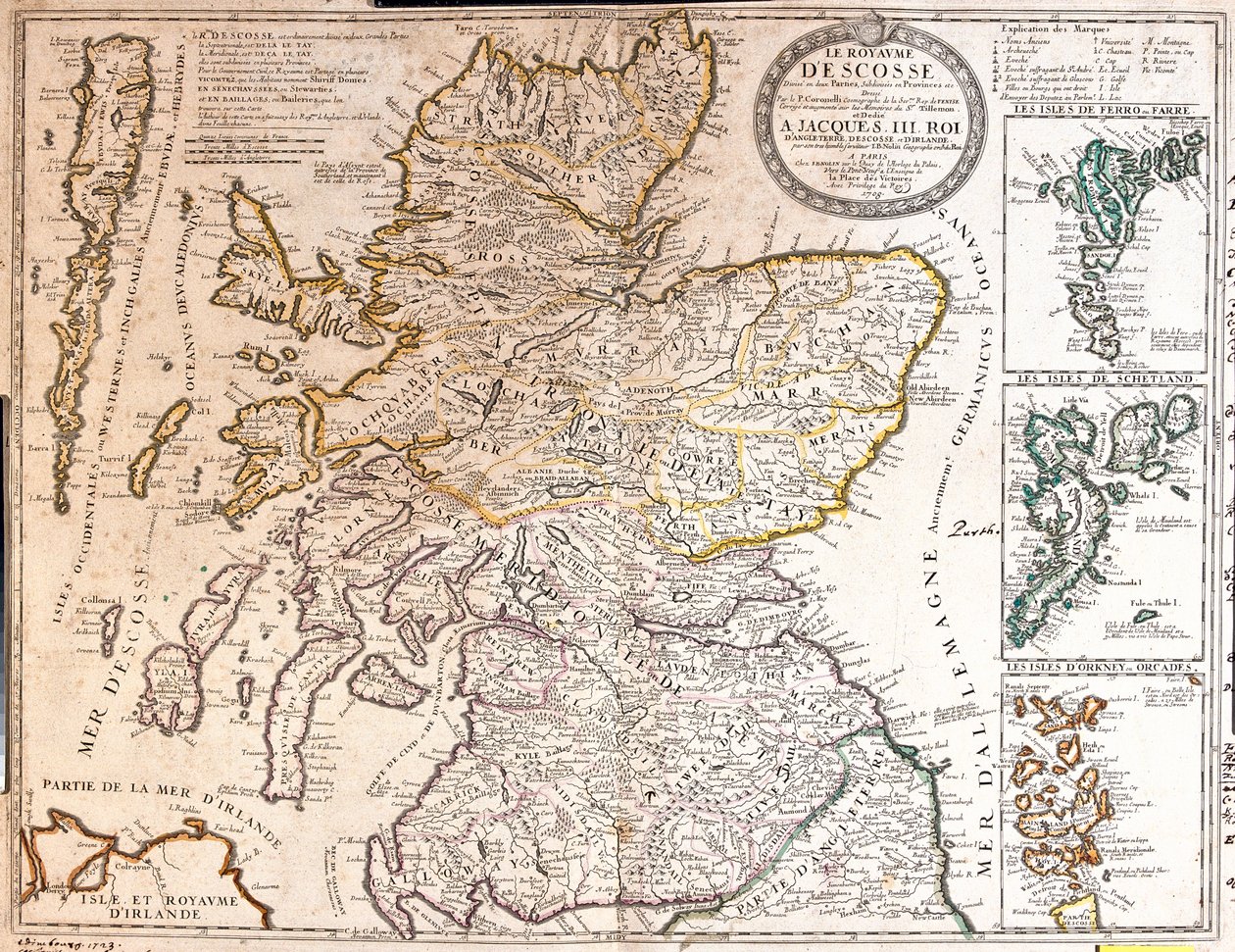 Schotland, Groot-Brittannië door Jean-Baptiste Nolin