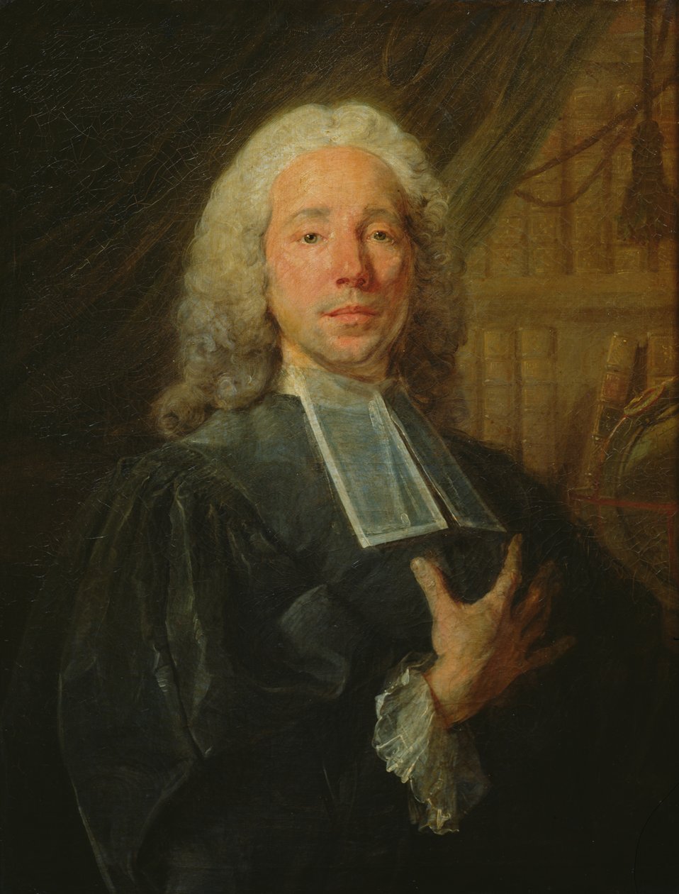 Portret van Daniel Jousse door Jean Baptiste Perronneau