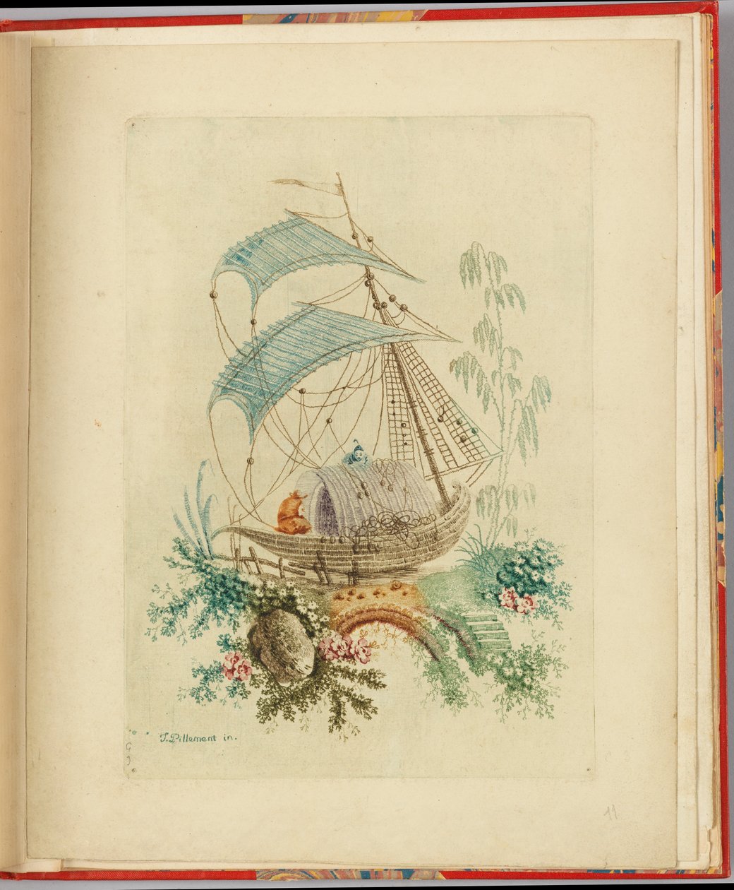 Ornamentontwerp uit "Nouvelle suite de cahiers chinois a l