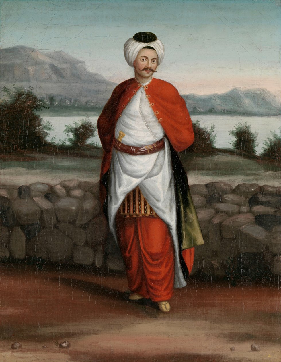 Choadar, dienaar van de ambassadeur door Jean Baptiste Vanmour (workshop of)