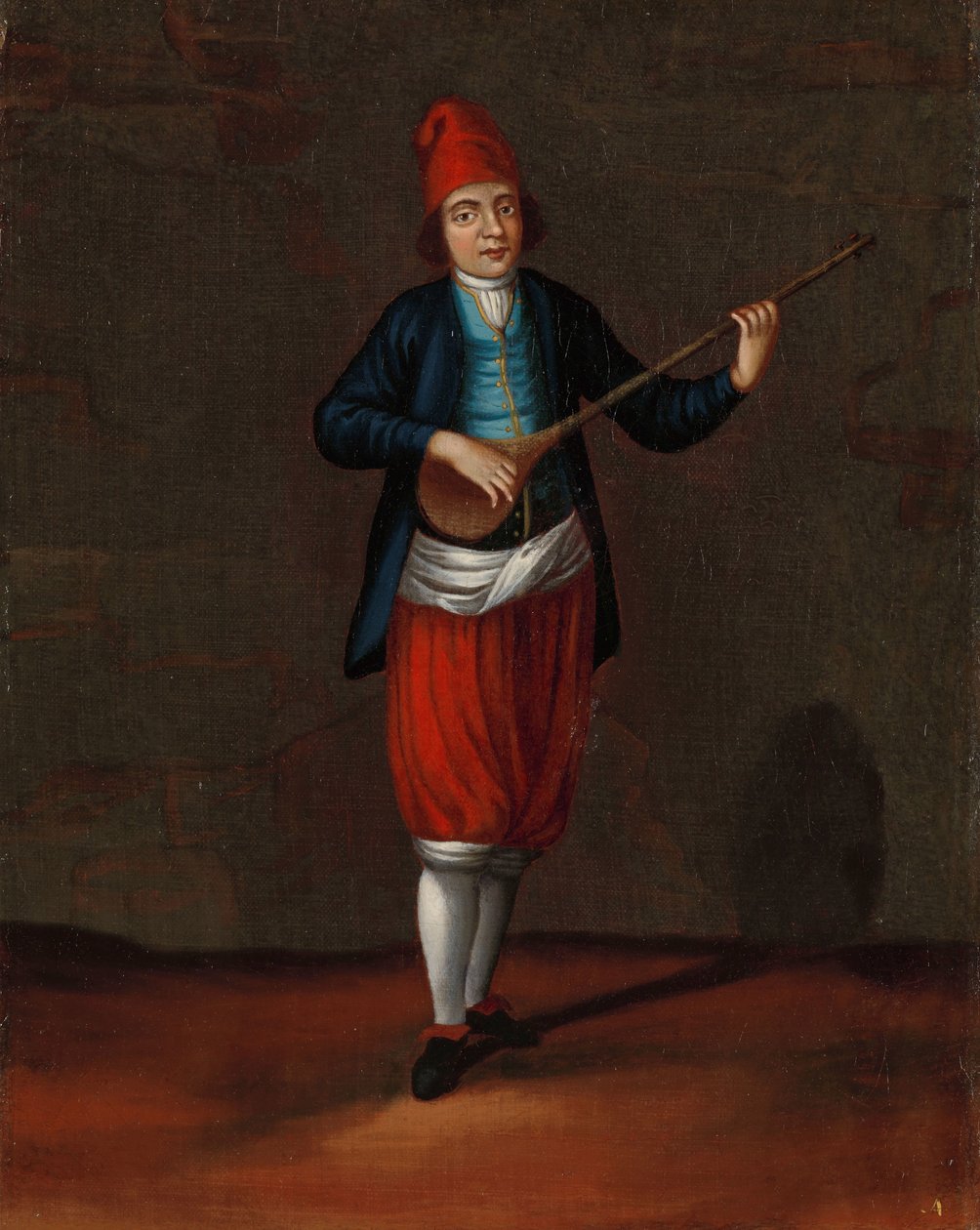 Man van het eiland Sérifos door Jean Baptiste Vanmour (workshop of)