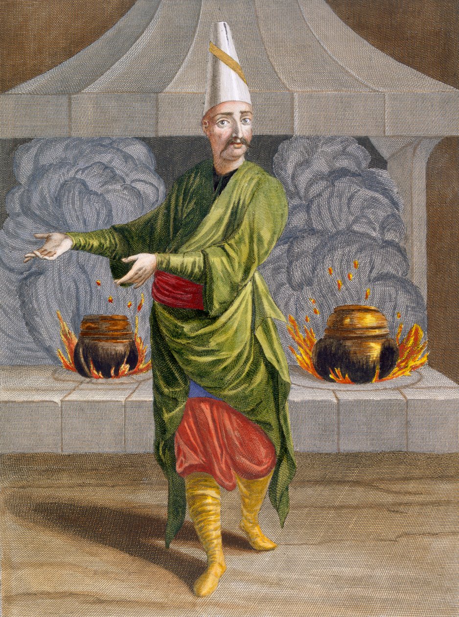 Beulouk-Bachi, Hoofd Chef van de Sultan, ca. 1708 door Jean Baptiste Vanmour