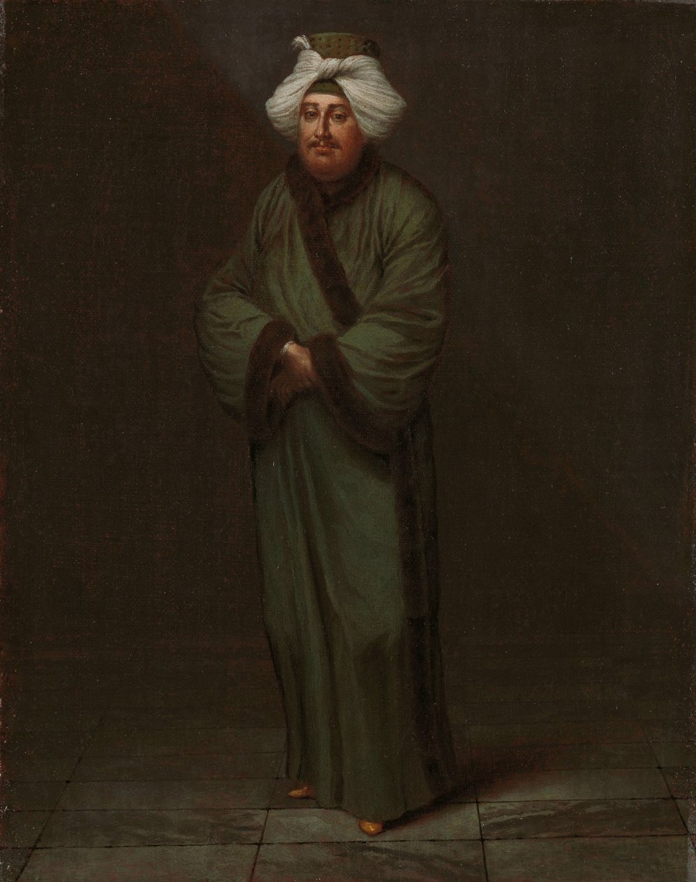 Mehmet, de vizir kâhyasi door Jean Baptiste Vanmour