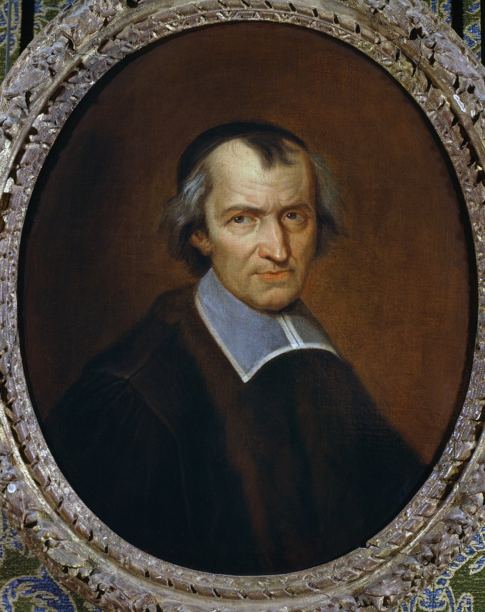 Portret van Antoine Arnauld (1612-1694), Franse Jansenistische theoloog door Jean Baptiste de Champaigne