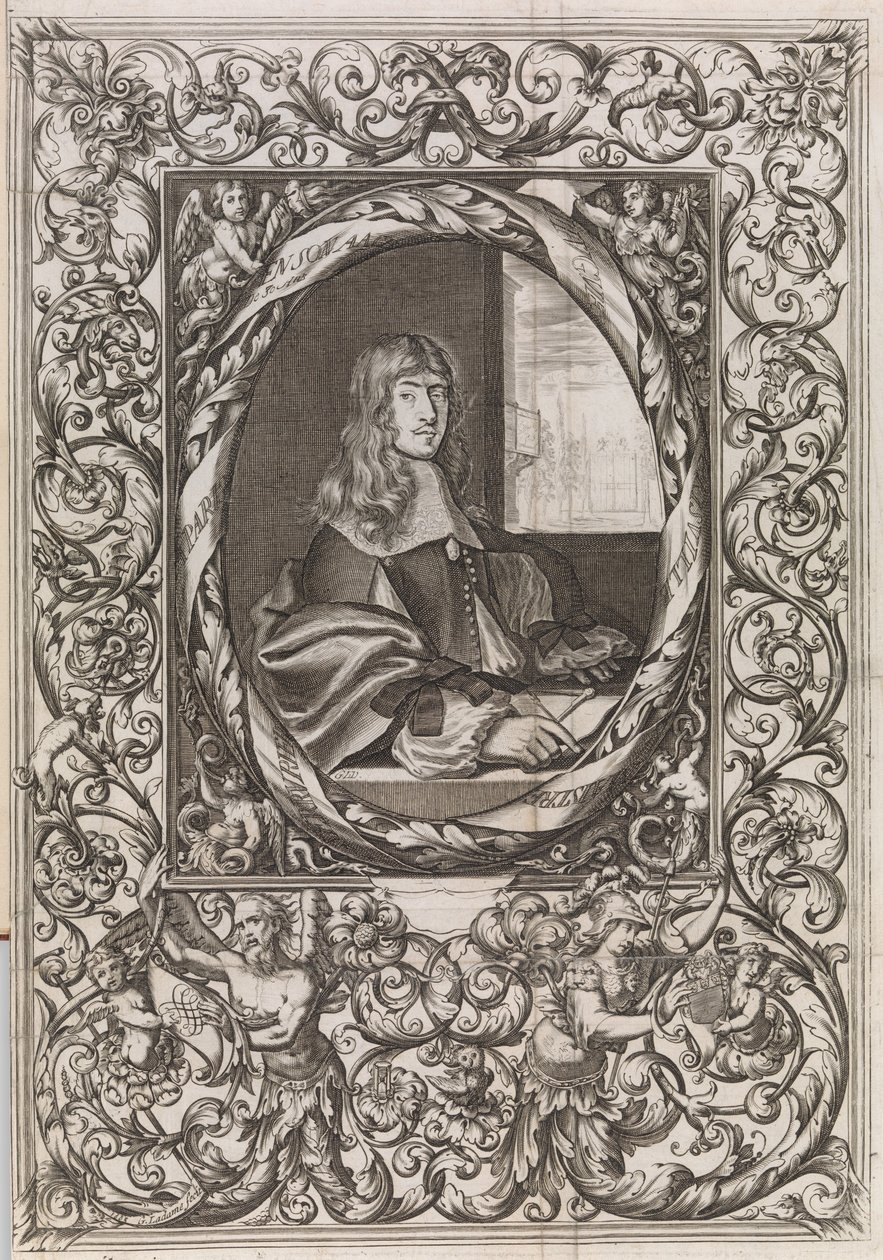 Diverses Pieces de Serruriers, pagina 2 recto, ca. 1663 door Jean Berain