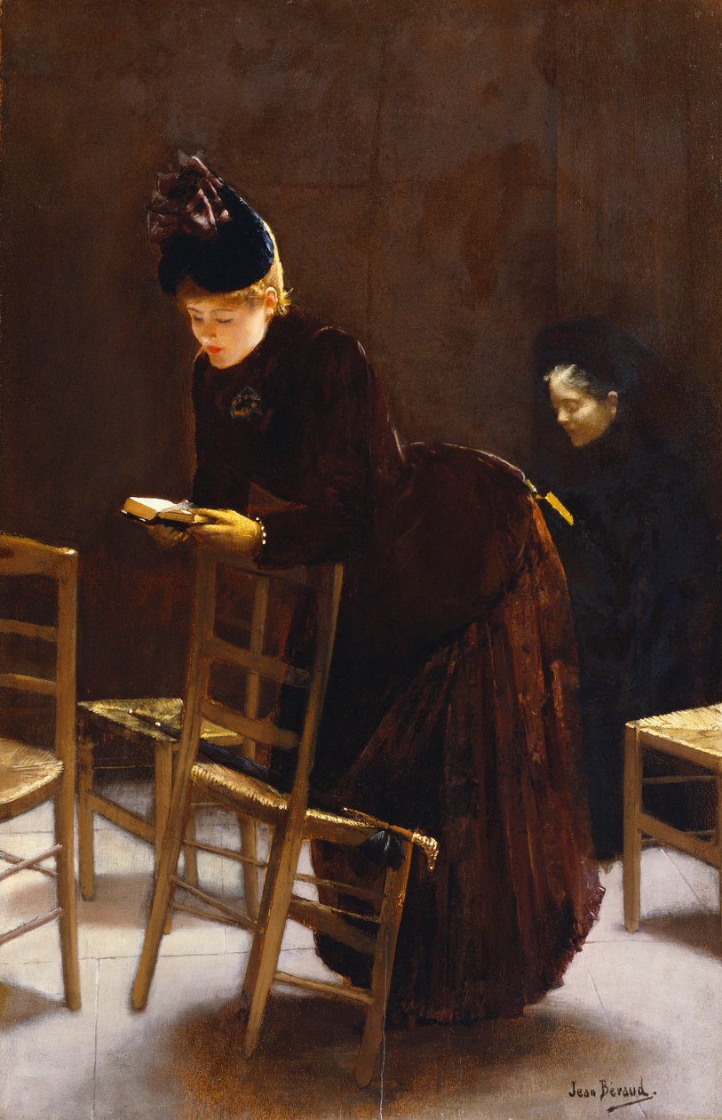 Vrouw in Gebed door Jean Beraud