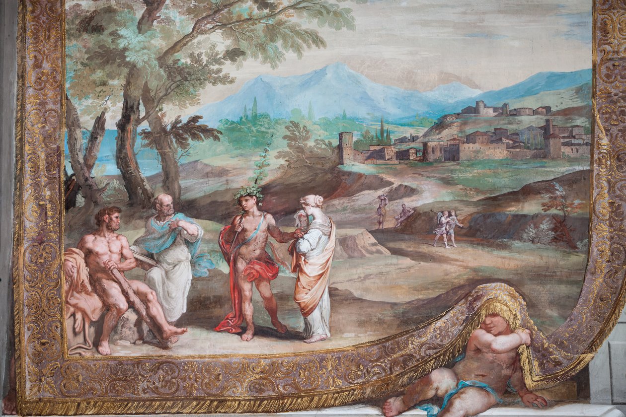 Huilende Bacchus en Ariadne door Jean Boulanger