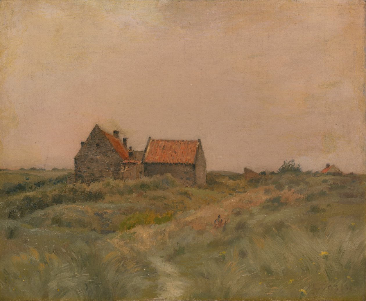 Oktoberdag door Jean Charles Cazin