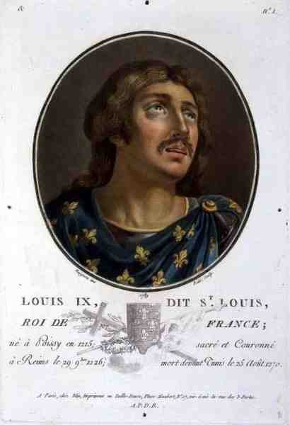 Portret van Lodewijk IX, 