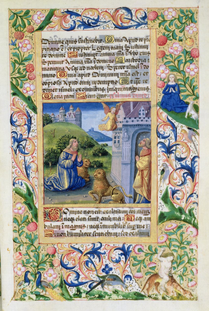 Antonius de Grote en Paulus de Kluizenaar, uit de Getijden van Louis d