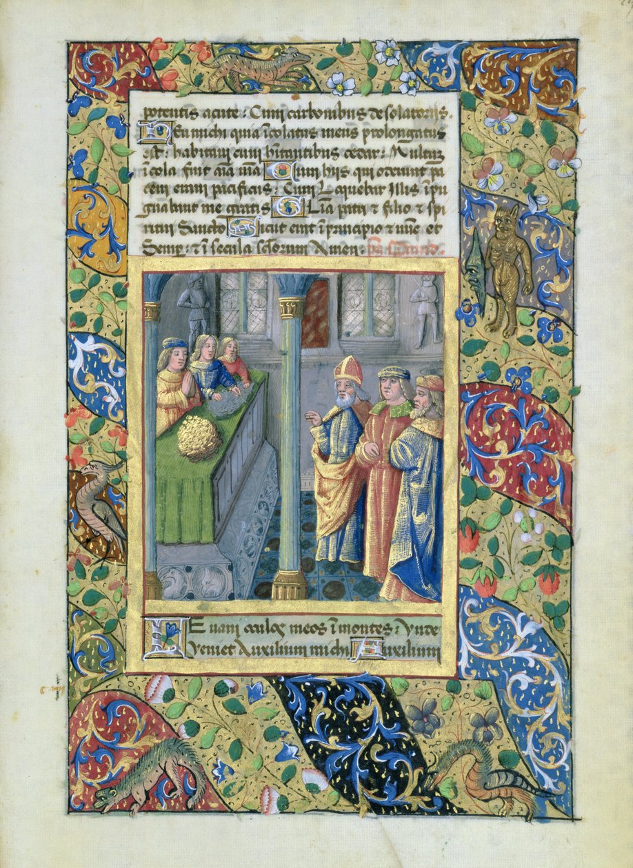 De Orde van het Gulden Vlies uit de Getijden van Louis d