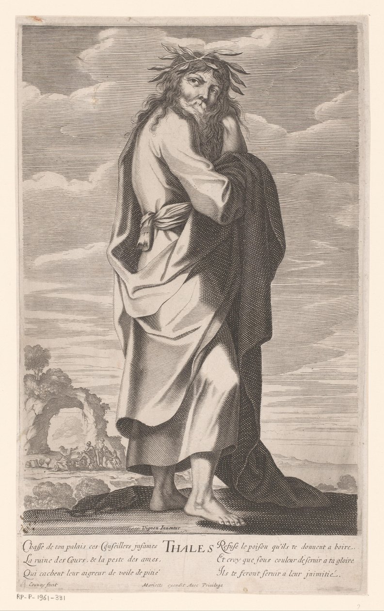Thales van Milete door Jean Couvay