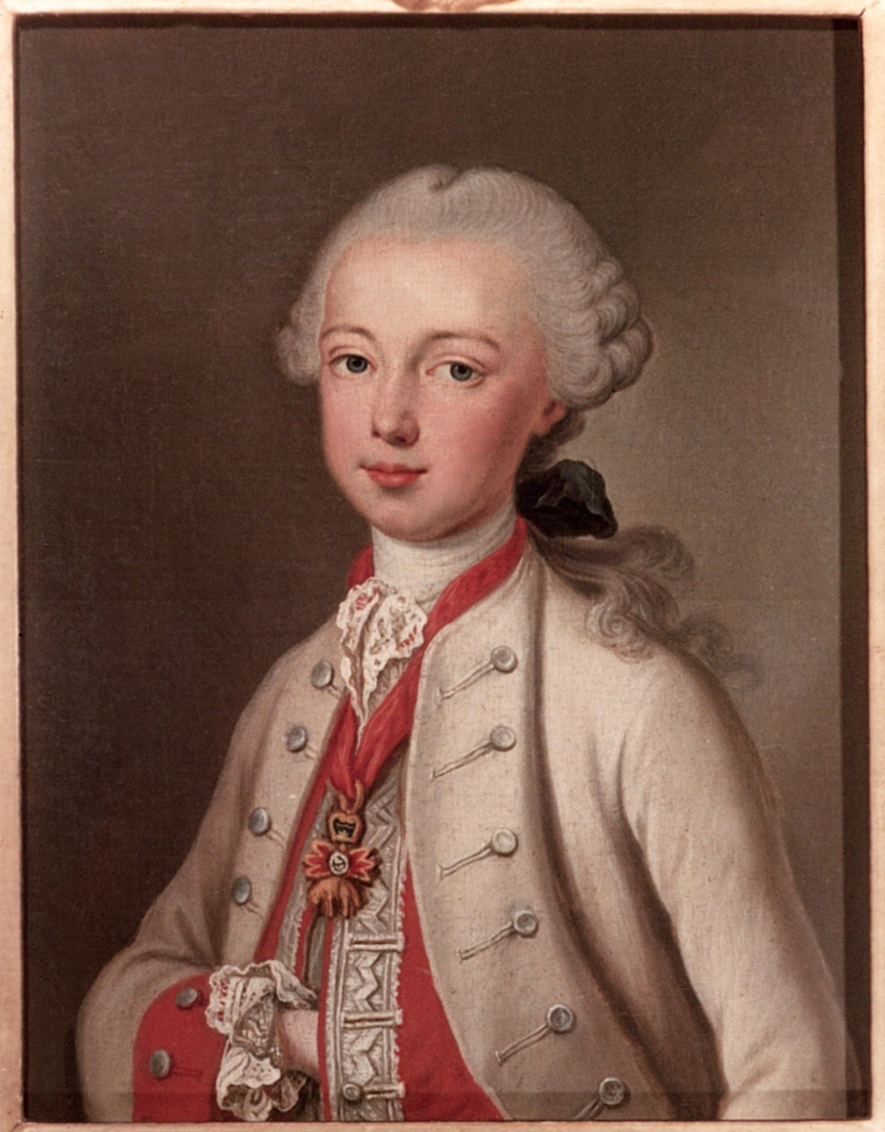 Leopold II (1747-92) Heilige Roomse Keizer en Groothertog van Toscane, 1762 door Jean Étienne Liotard