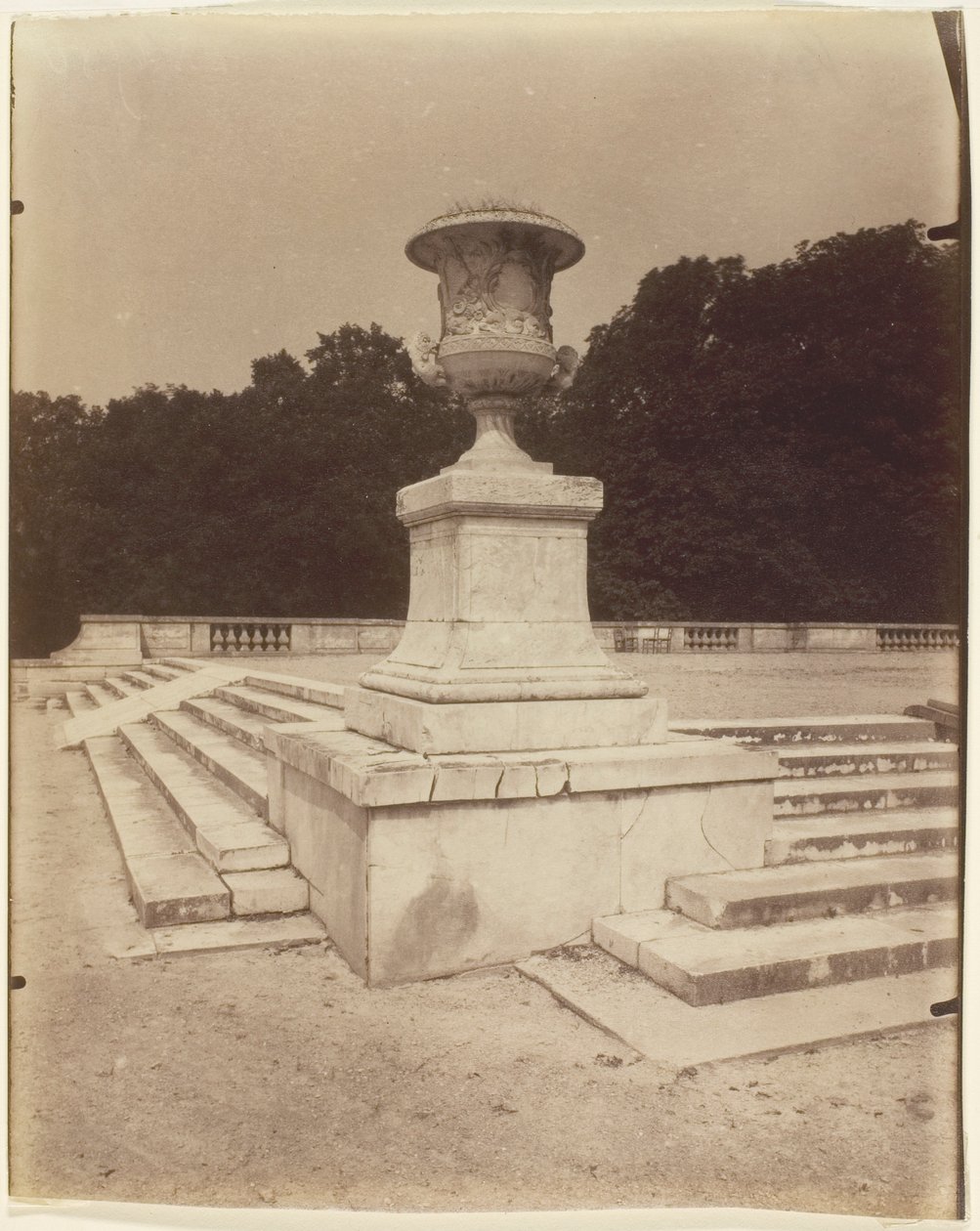 Versailles, Het park door Jean Eugène Auguste Atget